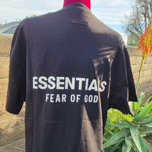 Essentials-Style  Black24 T-shirt| XXS–XXL | Oversized | NEW